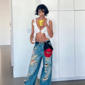 Xiecha sexy suspender dress ruffle collar suspender dress for women