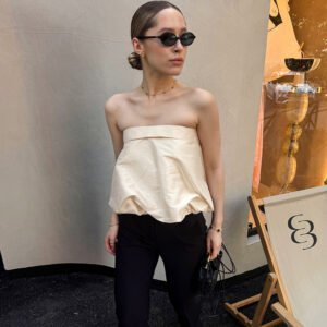 Tube top women's fashion slim and sexy commuter top